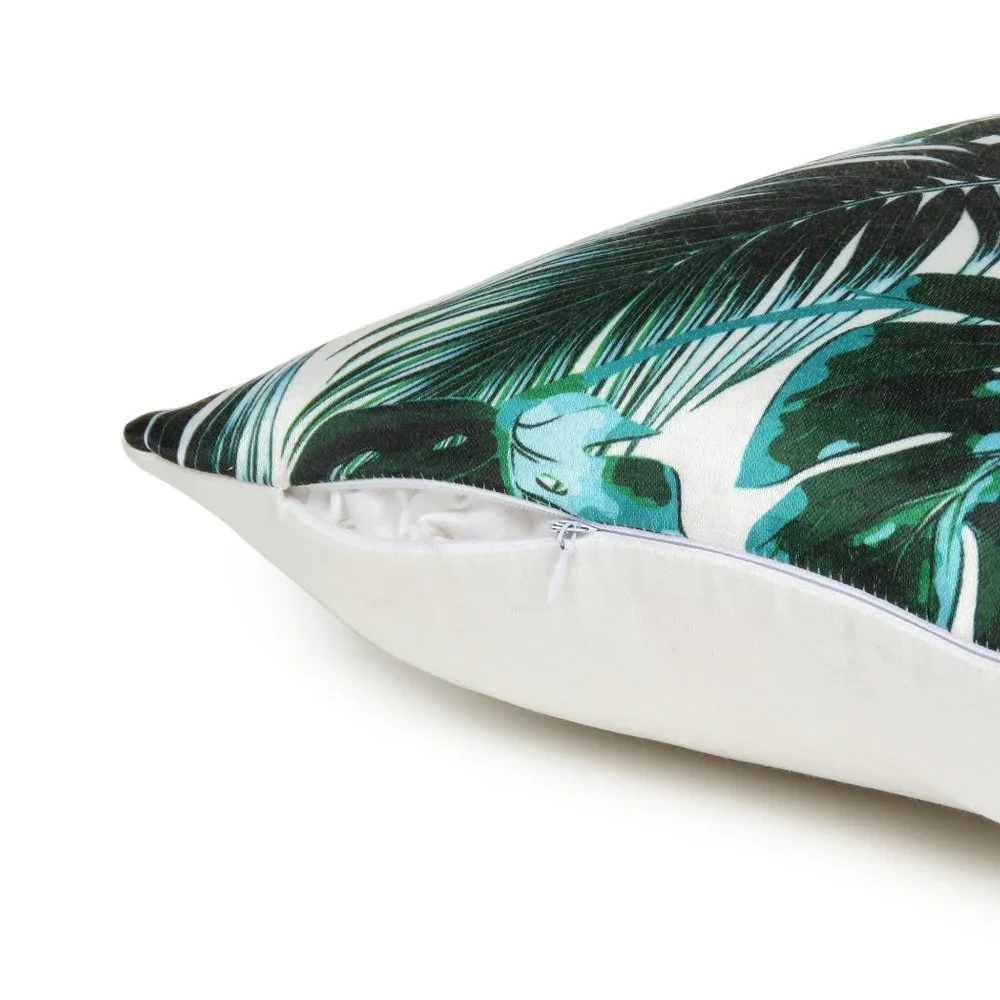 Home Decorative Tropical Leaf Digital Print Cushion Pillow Cover Pillow Case